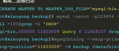 MySQL企业故障恢复案例-MySQL学习笔记